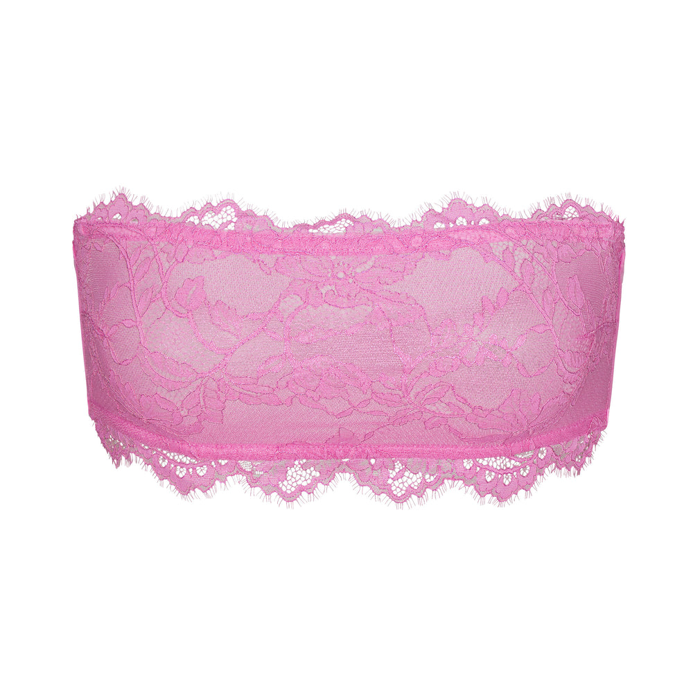 Skims LACE Bandeau Podprsenky Ruzove | OHCB-43058