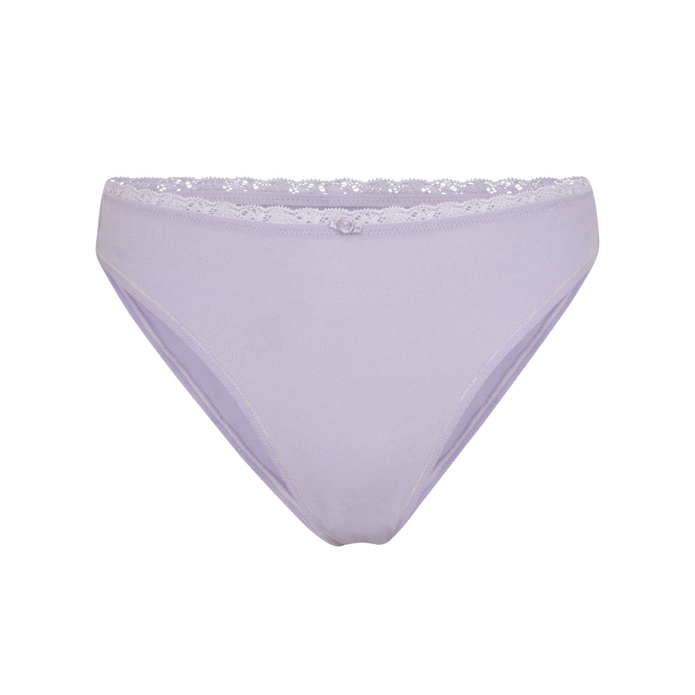Skims LACE POINTELLE MID RISE Brief Lavendel | JGQP-30671