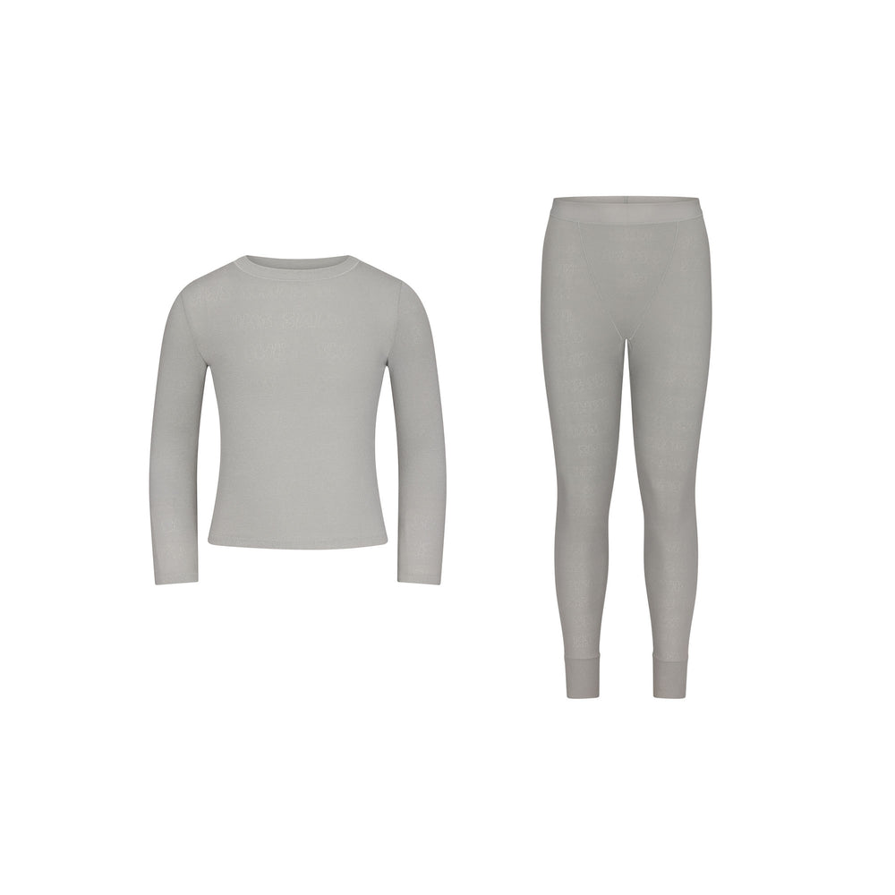 Skims LOGO POINTELLE SET Detske Svetlo Siva | ZUWN-07324