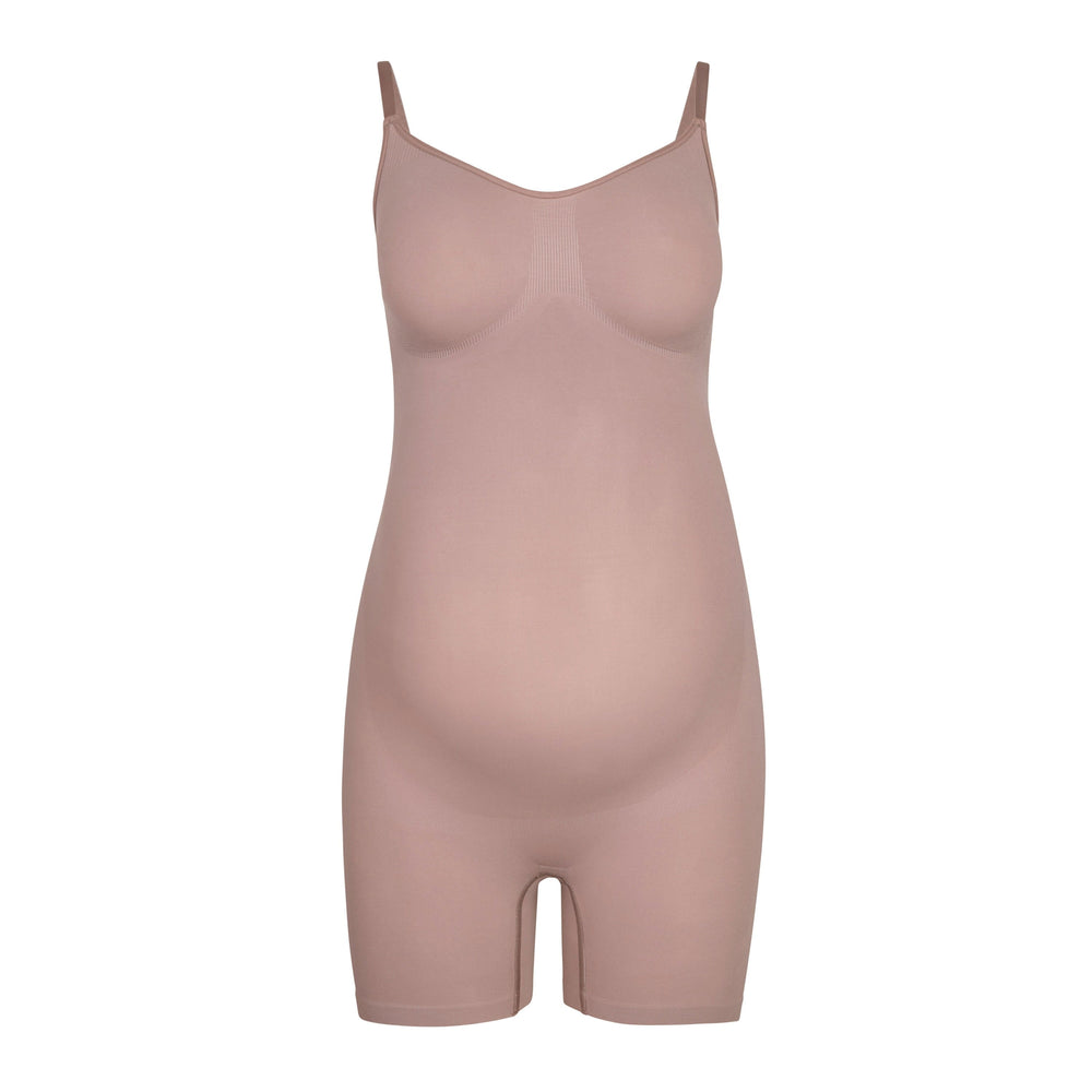Skims MATERNITY SCULPTING BODYSUIT MID THIGH Maternity Shapewear Hnede | IWUR-65721