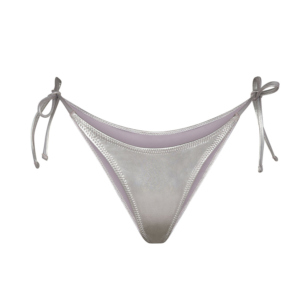 Skims METALLIC SWIM DIPPED TIE BOTTOMS Two Pieces Siva | YOTG-43861