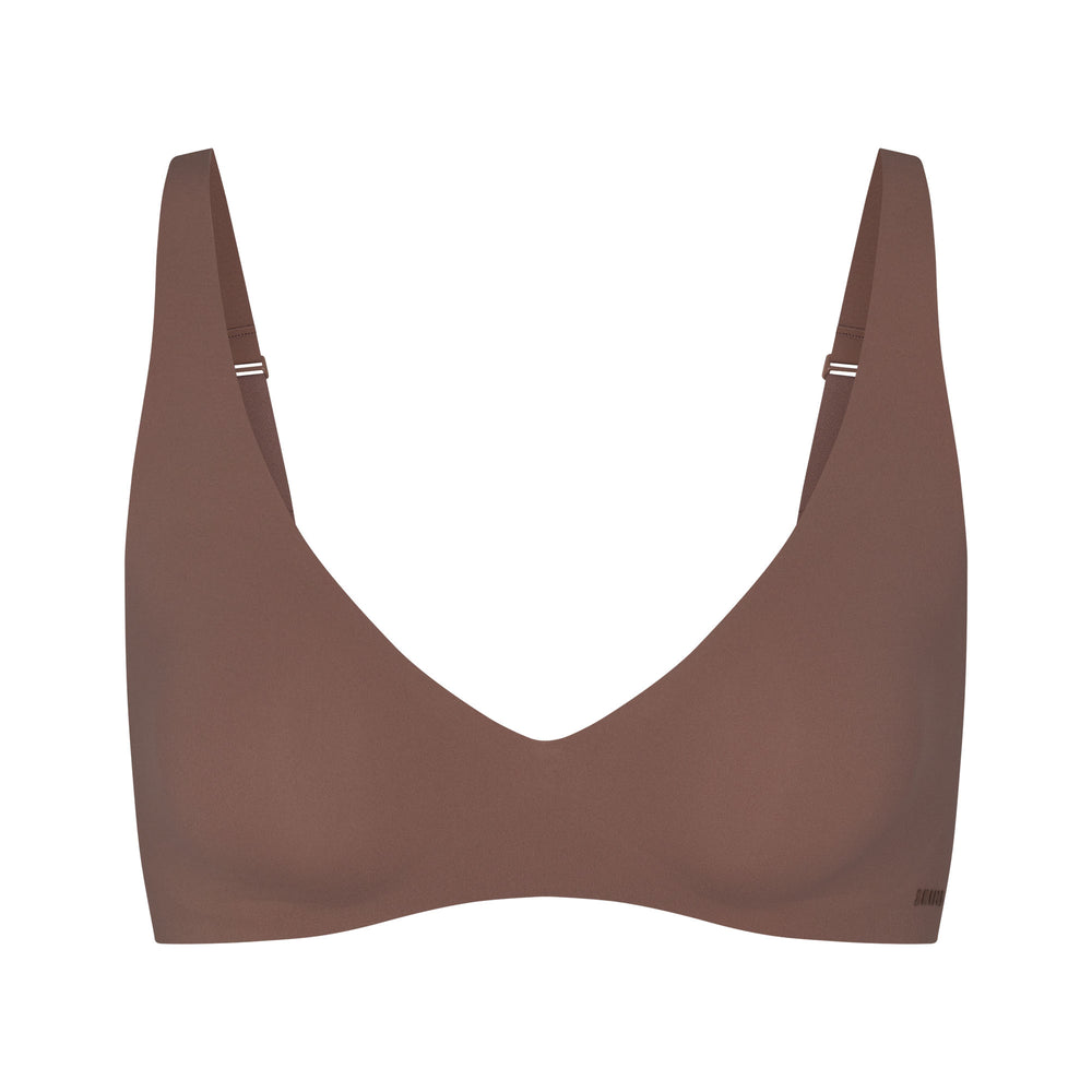 Skims NAKED Plunge Bra Hnede | FVBZ-84792