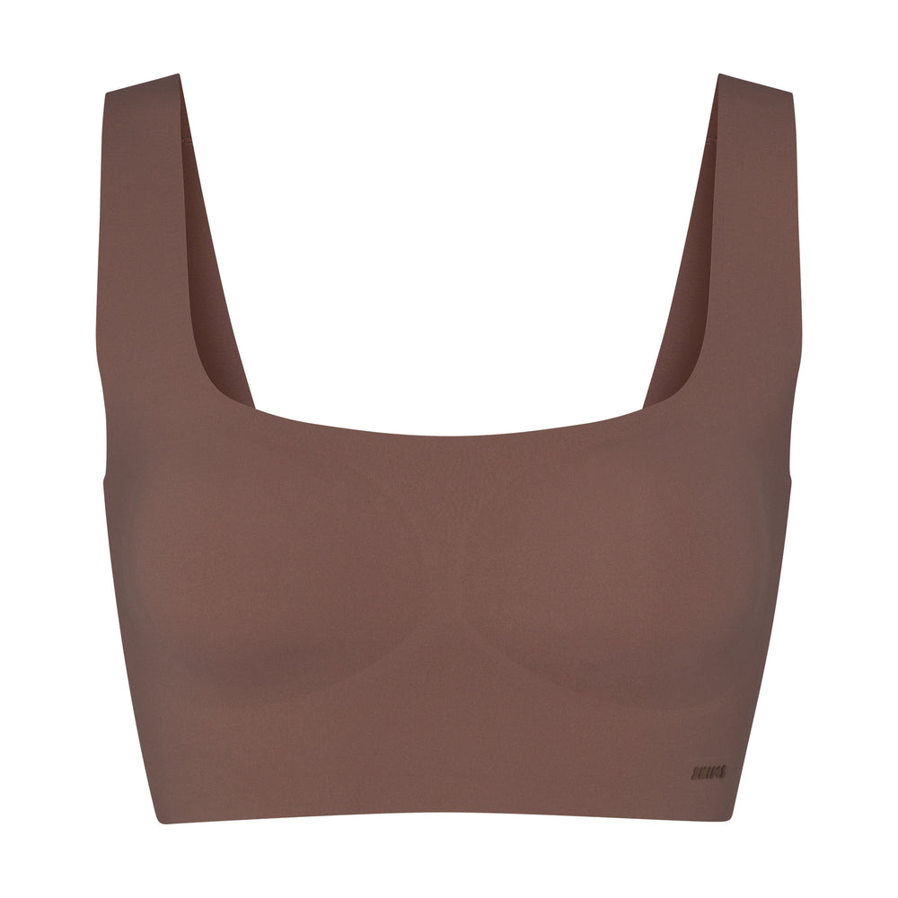 Skims NAKED TANK Scoop Neck Bra Hnede | DRJM-25480