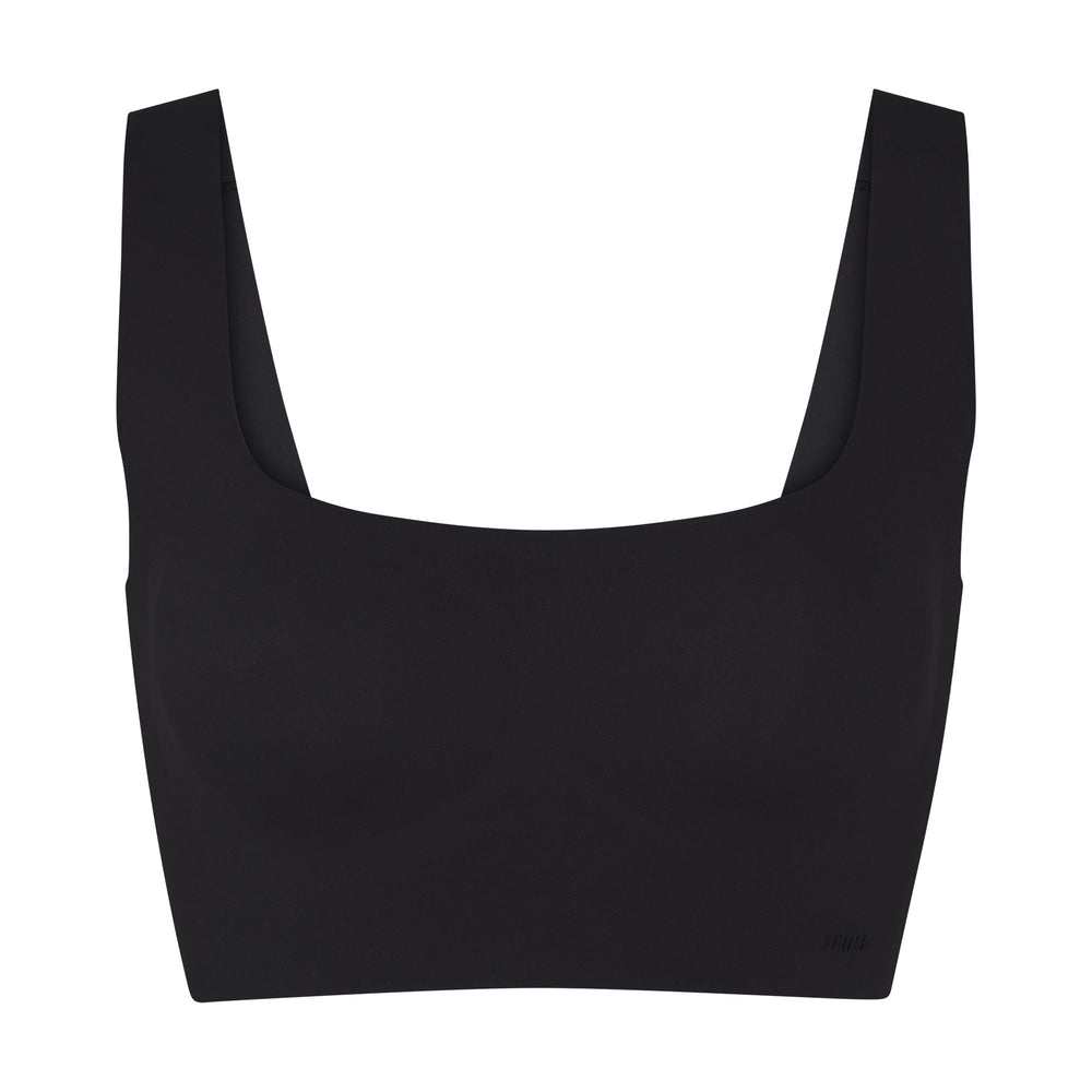 Skims NAKED TANK Scoop Neck Bra Čierne | WSBJ-53841