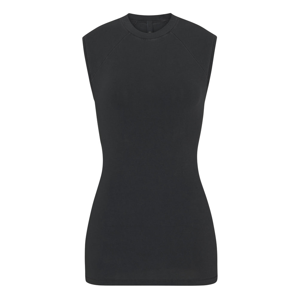 Skims NEW VINTAGE RAGLAN Tank Modre Svetlomodrá Čierne | JPBN-56403
