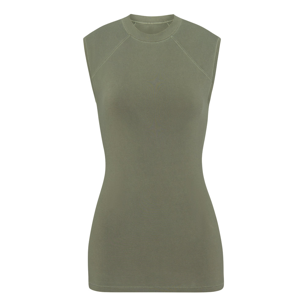 Skims NEW VINTAGE RAGLAN Tank Zelene | RDPH-26478