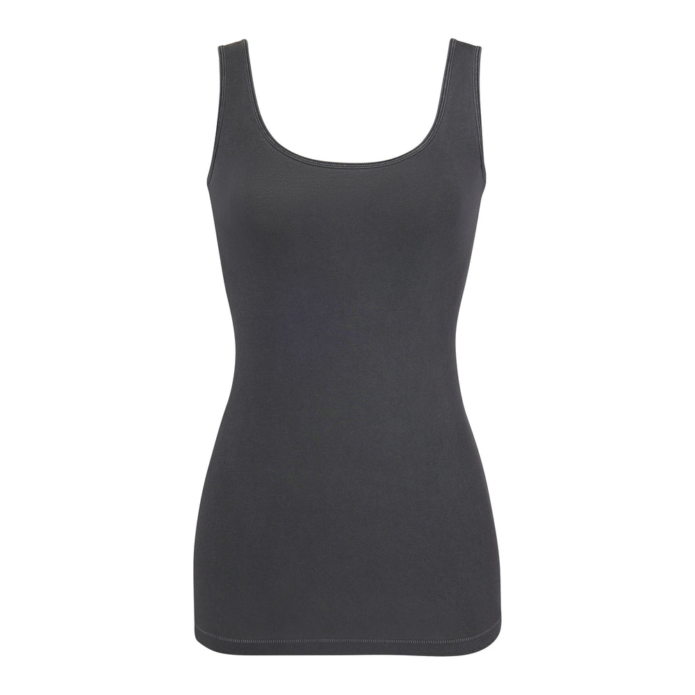 Skims NEW VINTAGE SCOOP NECK Tank Siva | MVXC-62975