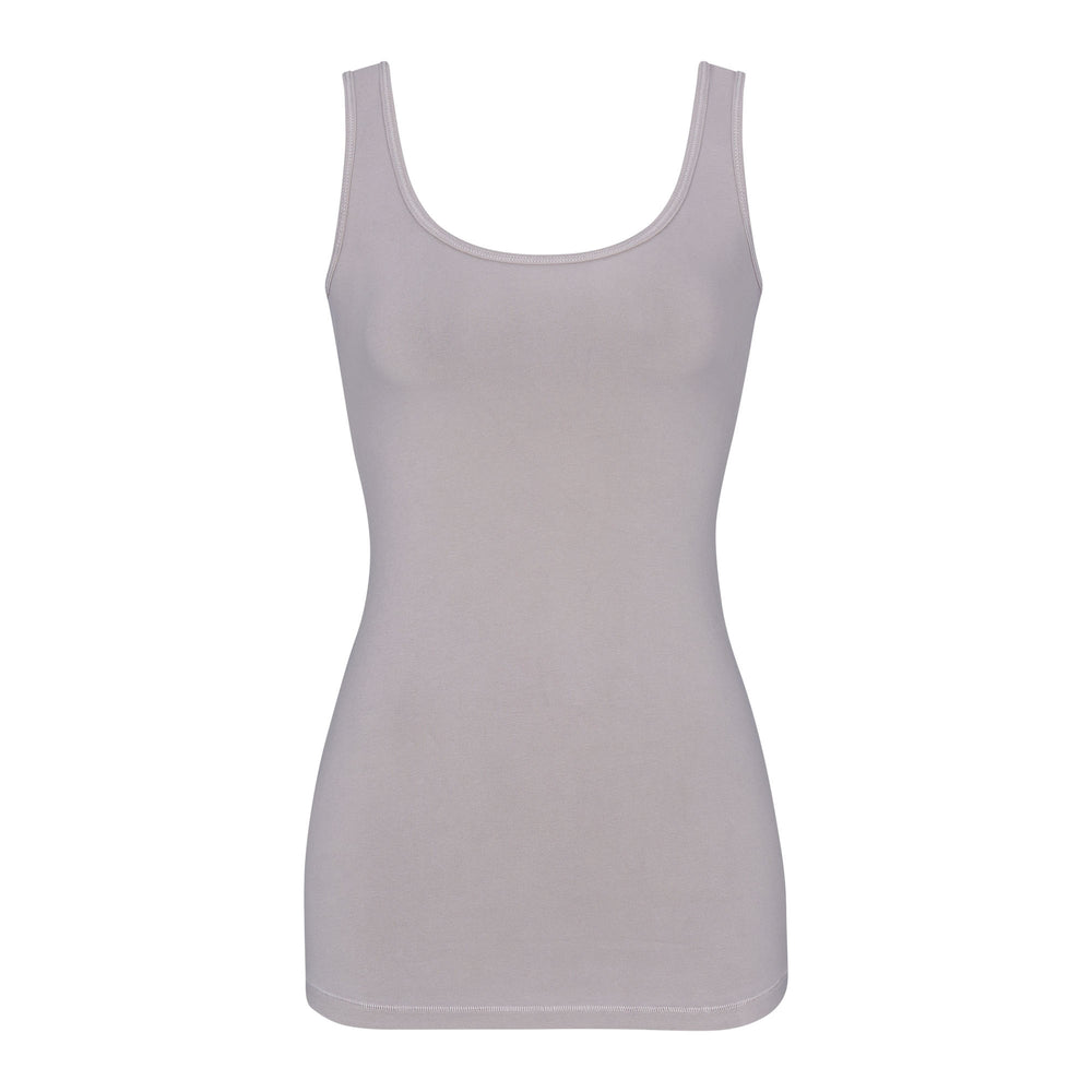 Skims NEW VINTAGE SCOOP NECK Tank Strieborne | XPLC-89163