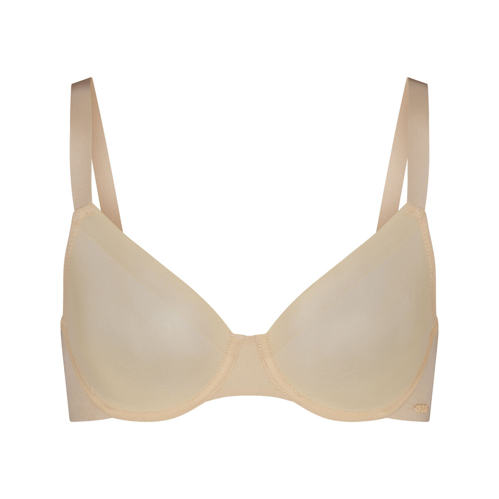 Skims NO SHOW MOLDED UNLINED Demi Bra Hnede | RPSX-34251