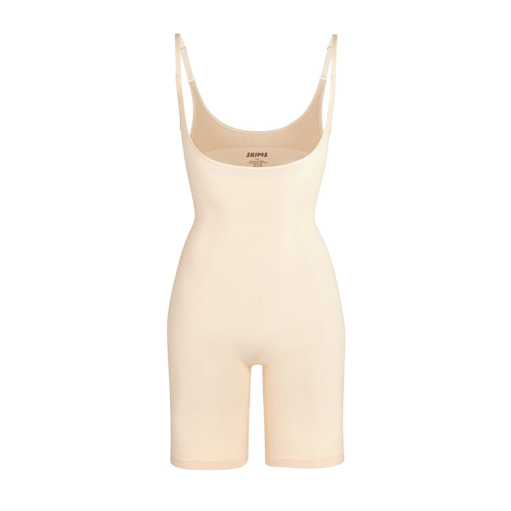 Skims OPEN BUST BODYSUIT W. OPEN GUSSET Bodysuit Hnede | CEYL-21539