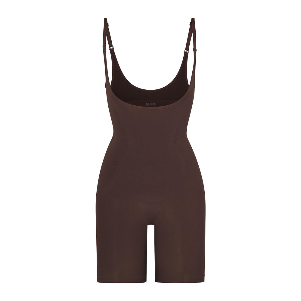 Skims OPEN BUST BODYSUIT W. OPEN GUSSET Bodysuit Čokoláda | LHXZ-41270