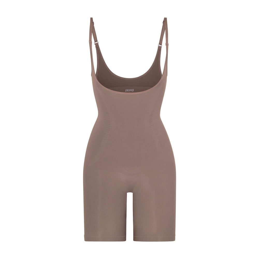 Skims OPEN BUST BODYSUIT W. OPEN GUSSET Bodysuit Hnede | LKDG-72605
