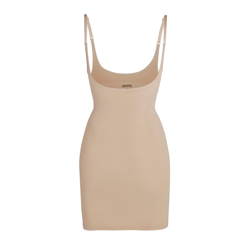 Skims OPEN BUST SLIP Dress Béžové | XEFO-32945
