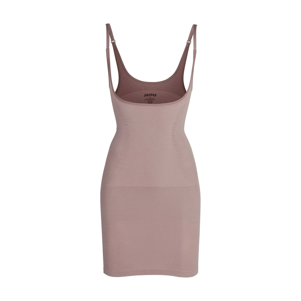 Skims OPEN BUST SLIP Dress Hnede | MICK-72340
