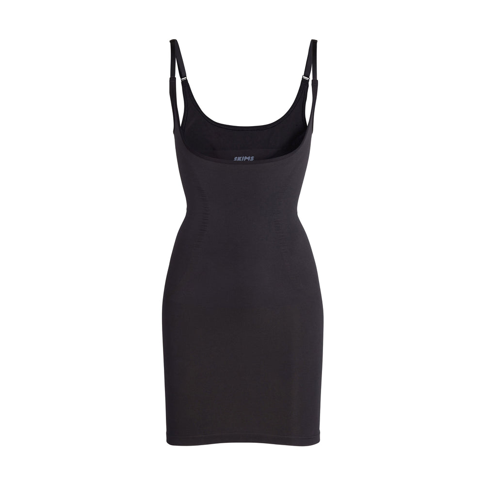 Skims OPEN BUST SLIP Dress Čierne | SGRO-93802
