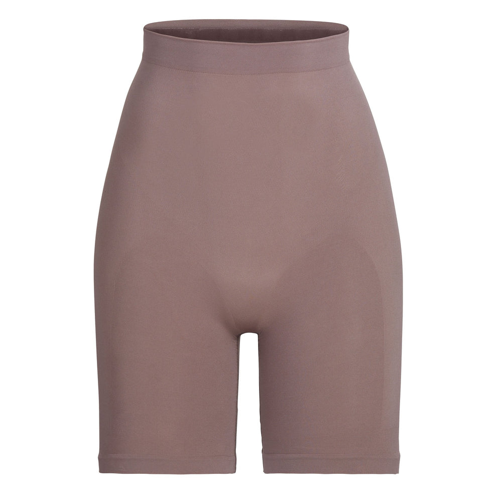 Skims SCULPTING ABOVE THE KNEE W/ OPEN GUSSET Kratasy Hnede | OFQW-97654