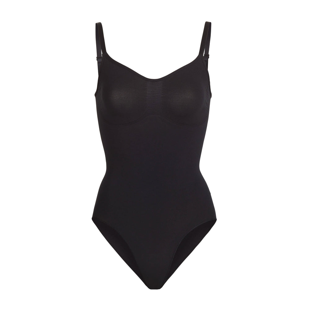 Skims SCULPTING BODYSUIT W. SNAPS Bodysuit Čierne | MPNC-34205