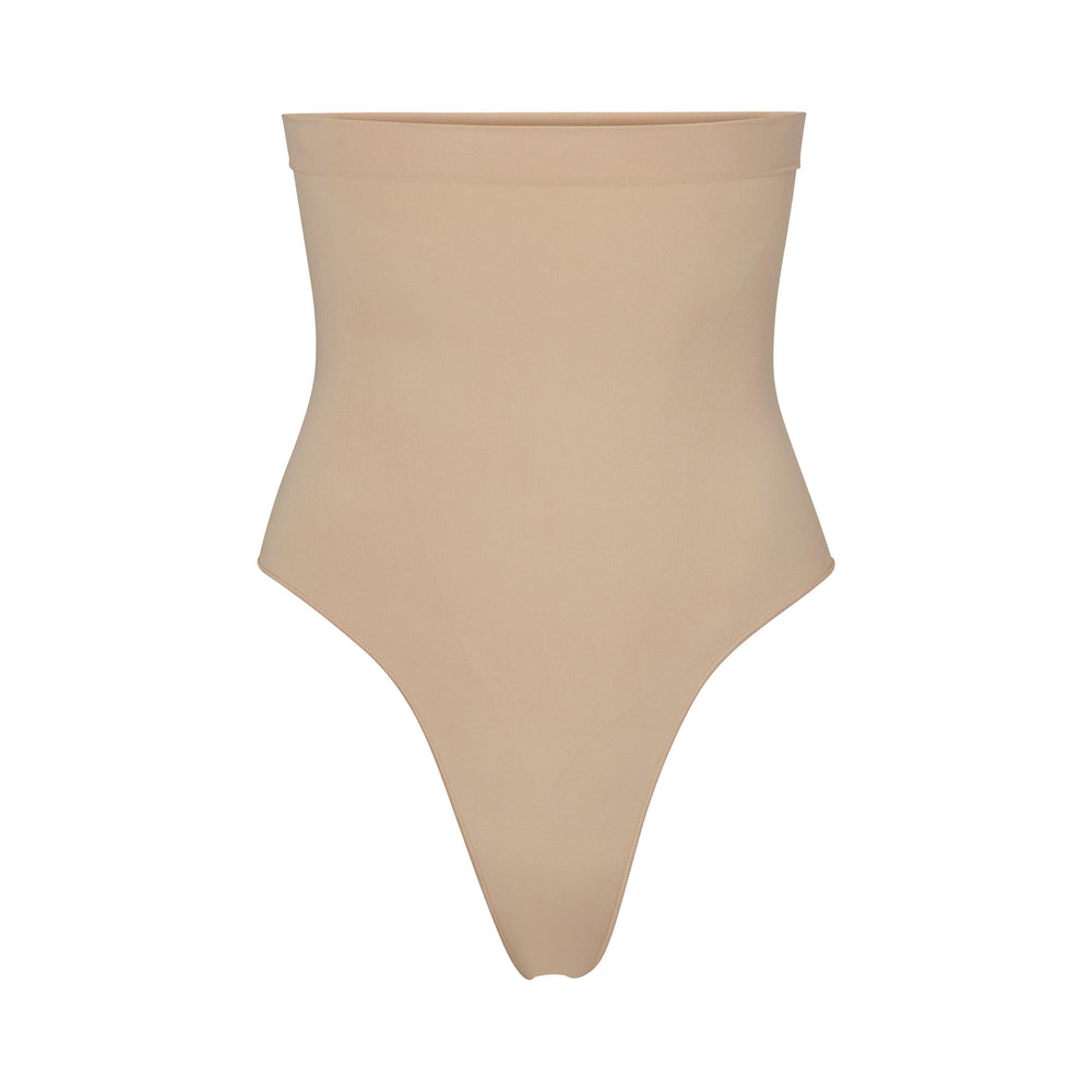 Skims SCULPTING HIGH WAIST Thong Béžové | JEFW-19243