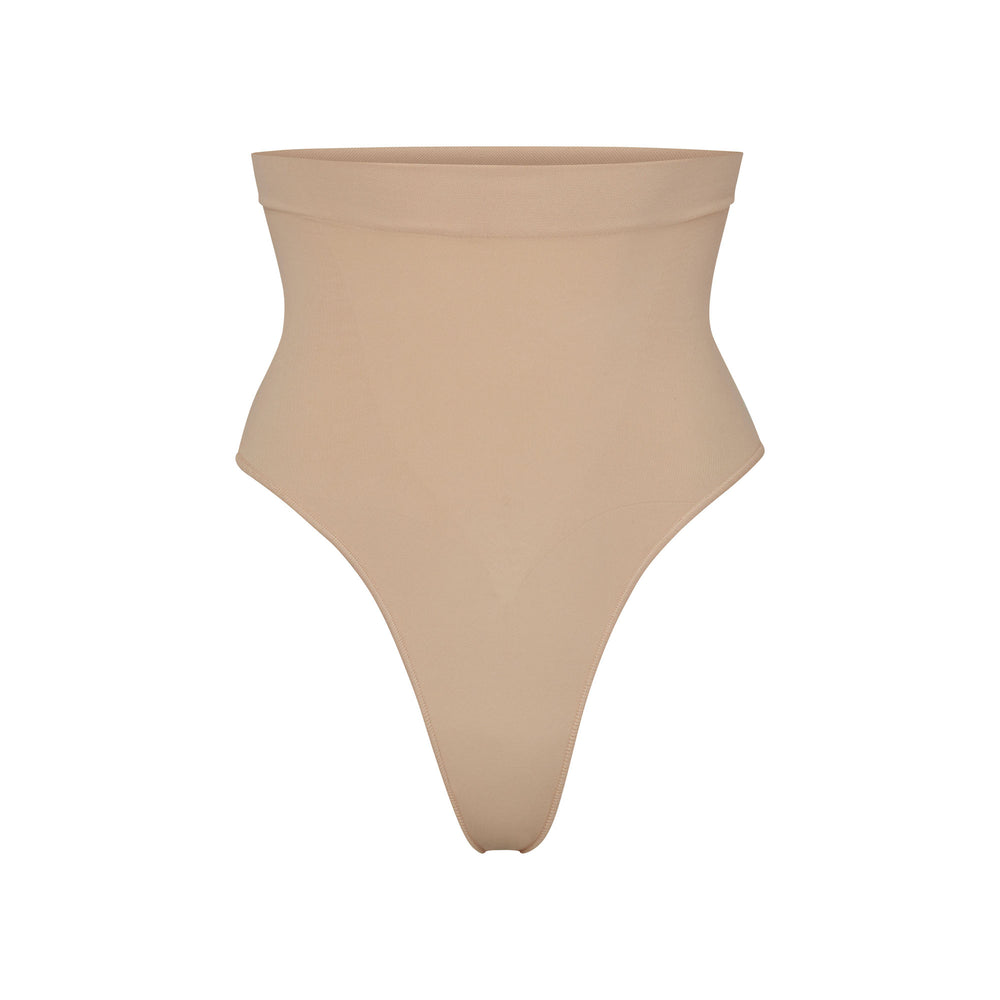 Skims SCULPTING MID WAIST Thong Béžové | YURB-51290