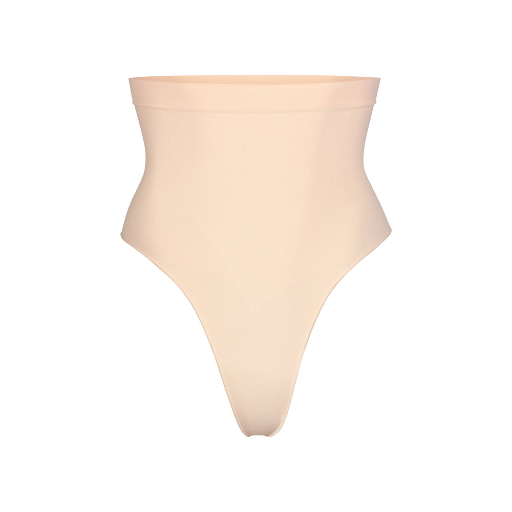 Skims SCULPTING MID WAIST Thong Hnede | YXVU-31605