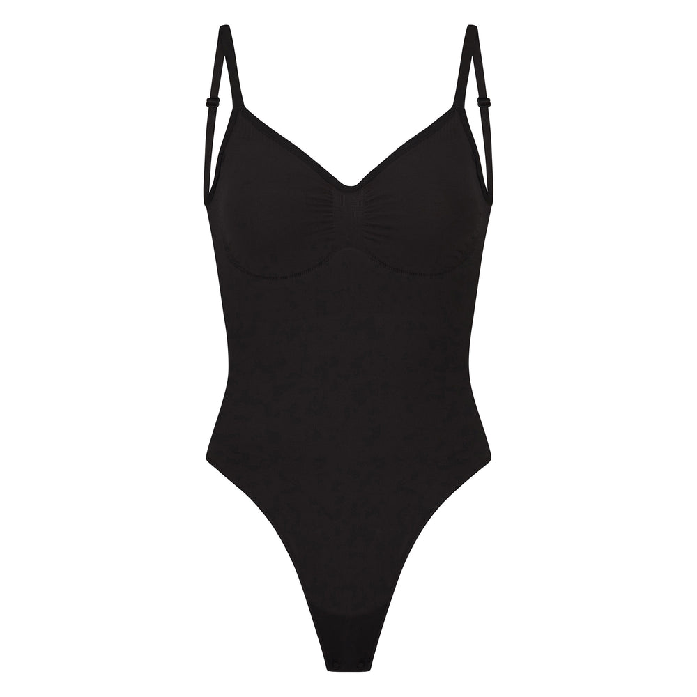 Skims SEAMLESS SCULPT BODYSUIT Low Back Bodysuit Čierne | YAQK-13598