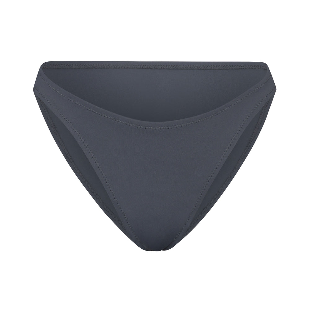 Skims SHAPING SWIM DIPPED BIKINI BOTTOM Two Pieces Tmavo Siva | IUWY-85294