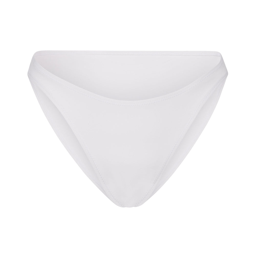 Skims SHAPING SWIM DIPPED BIKINI BOTTOM Two Pieces Biele | RQYF-96457