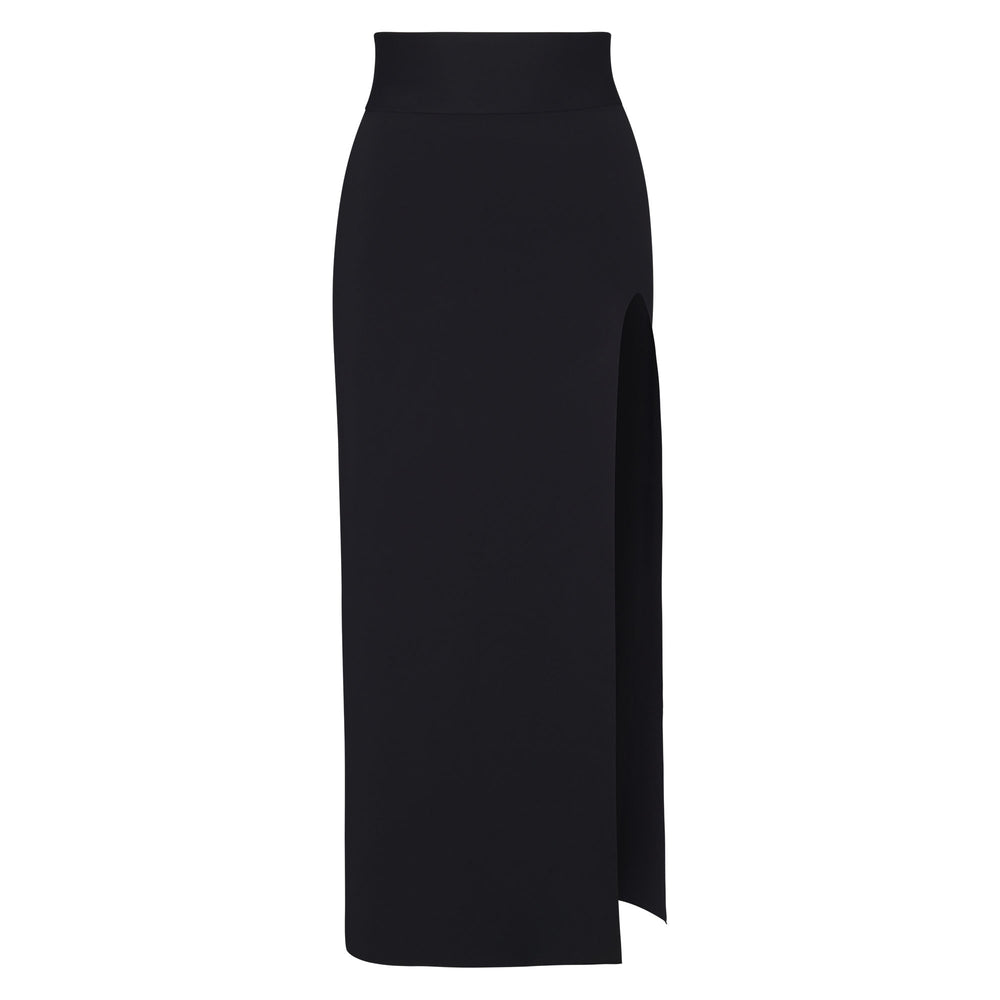 Skims SHAPING SWIM LONG SKIRT Cover Ups Čierne | TMWK-26053