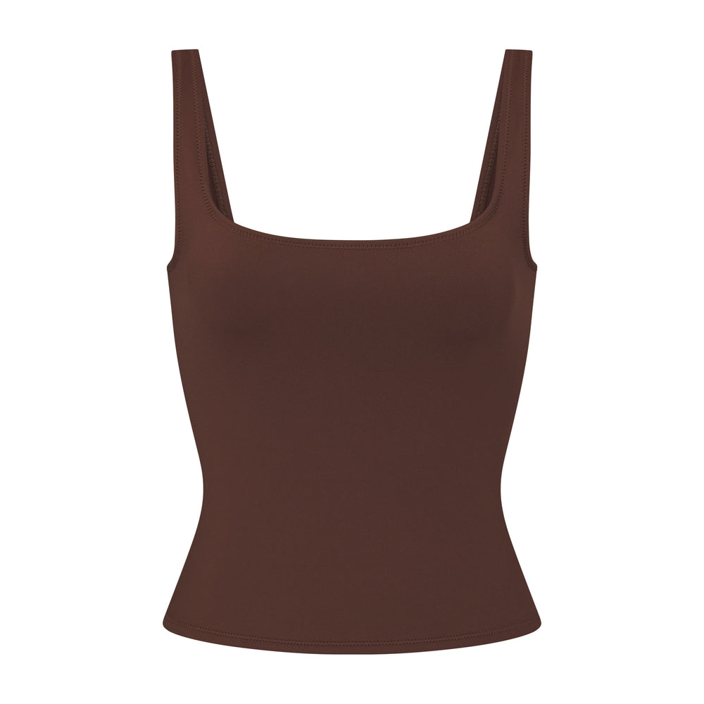 Skims SHAPING SWIM TANK BIKINI TOP Two Pieces Čokoláda | AZUE-34051