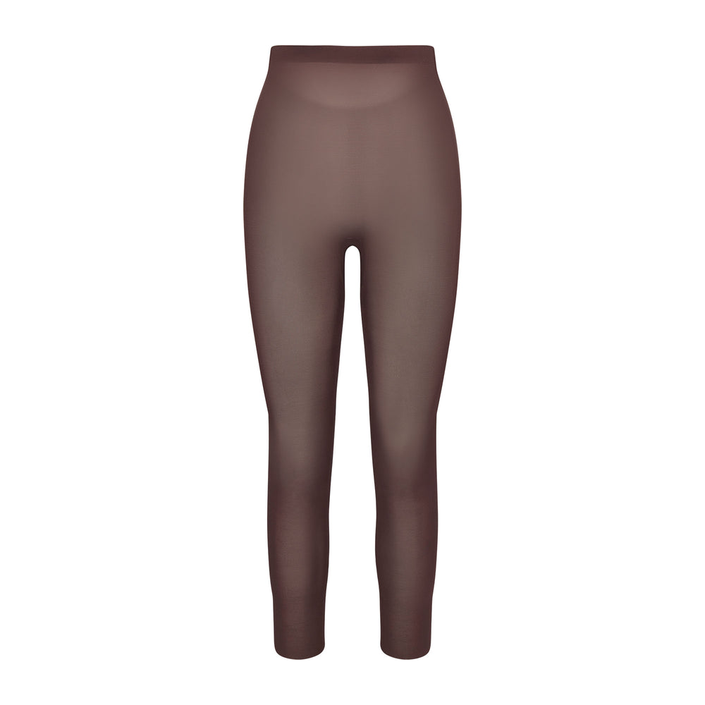 Skims SHEER SCULPT LOW BACK Leginy Čokoláda | PUXT-53912