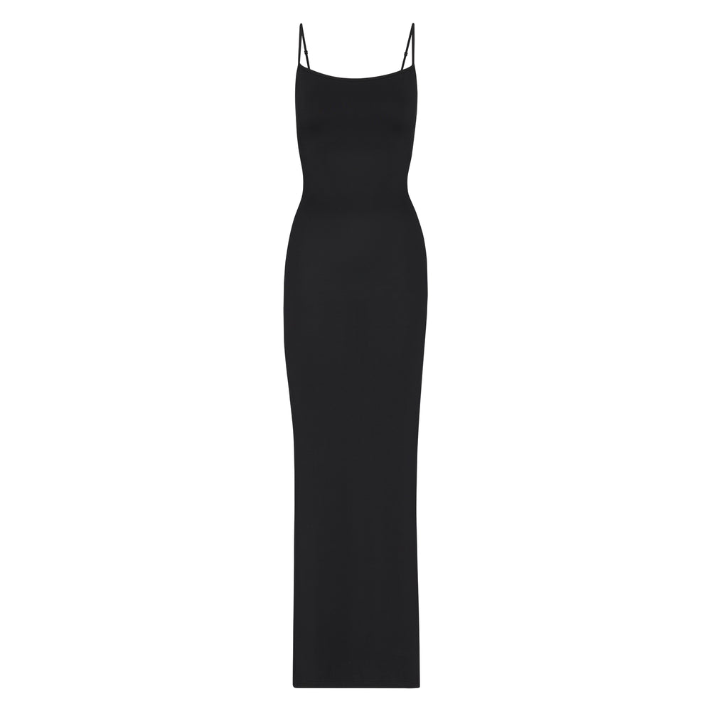 Skims SMOOTH LOUNGE LOW BACK CAMI Dress Čierne | PSEN-48953