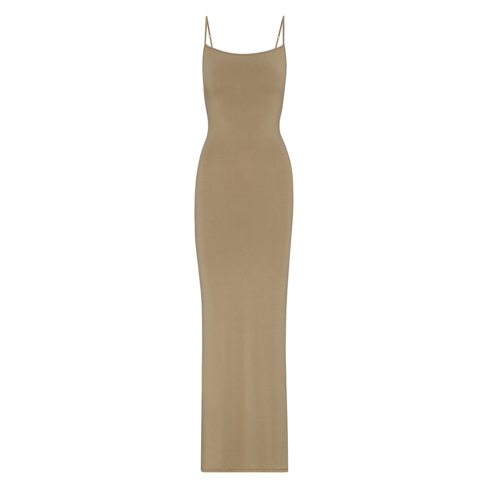 Skims SMOOTH LOUNGE LOW BACK CAMI Dress Hnedožltý | WOPU-96582