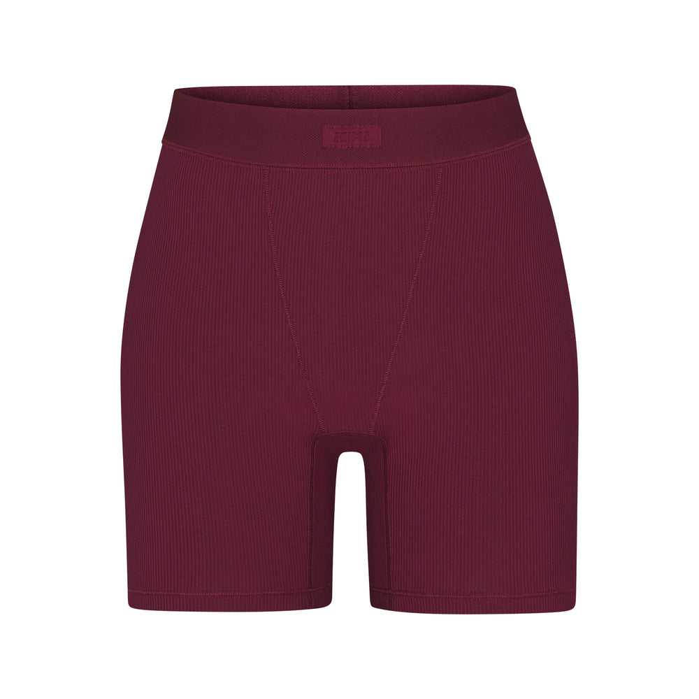 Skims SOFT LOUNGE Boxer Shorts Nachový | USHR-54893