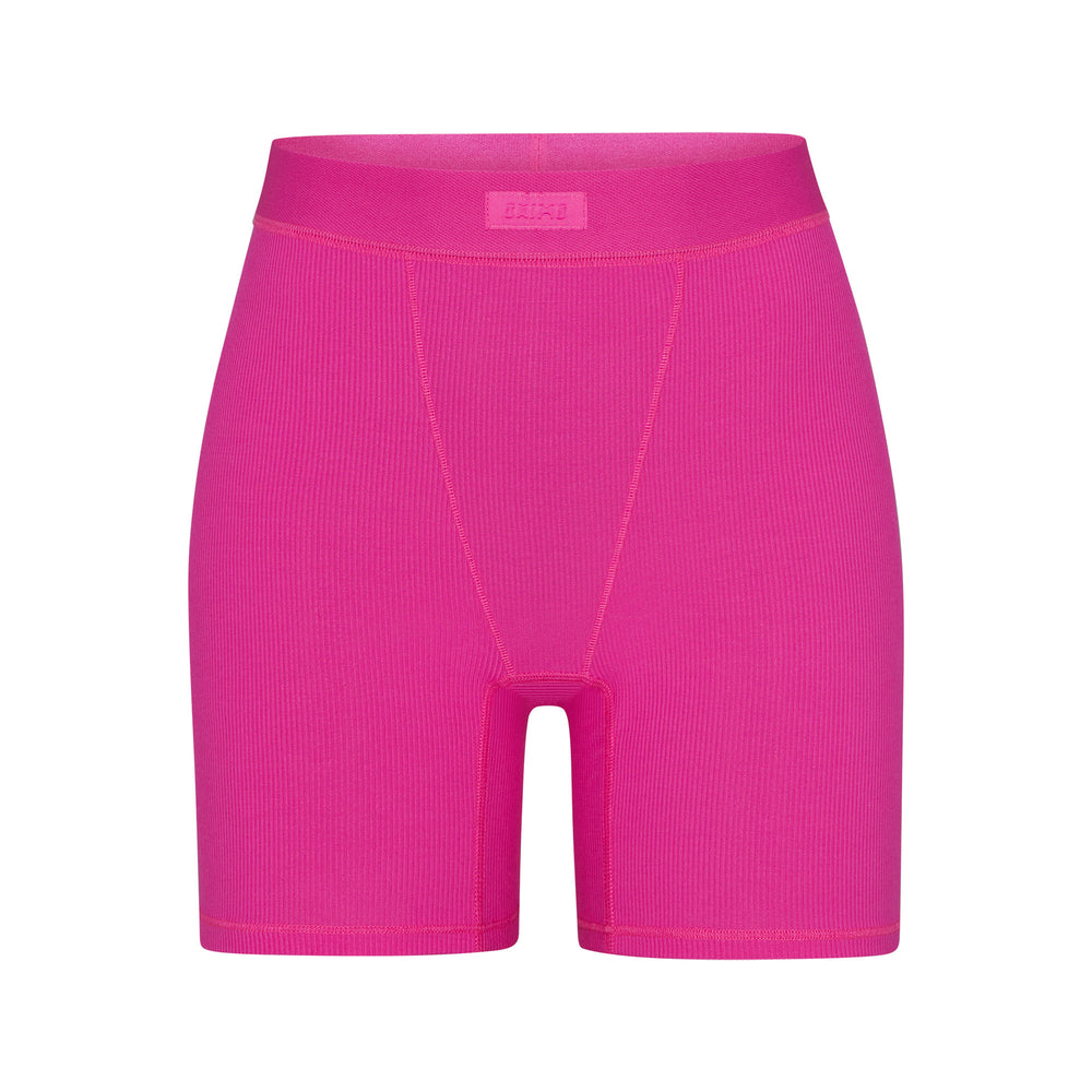 Skims SOFT LOUNGE Boxer Shorts Ruzove | SXNK-28945