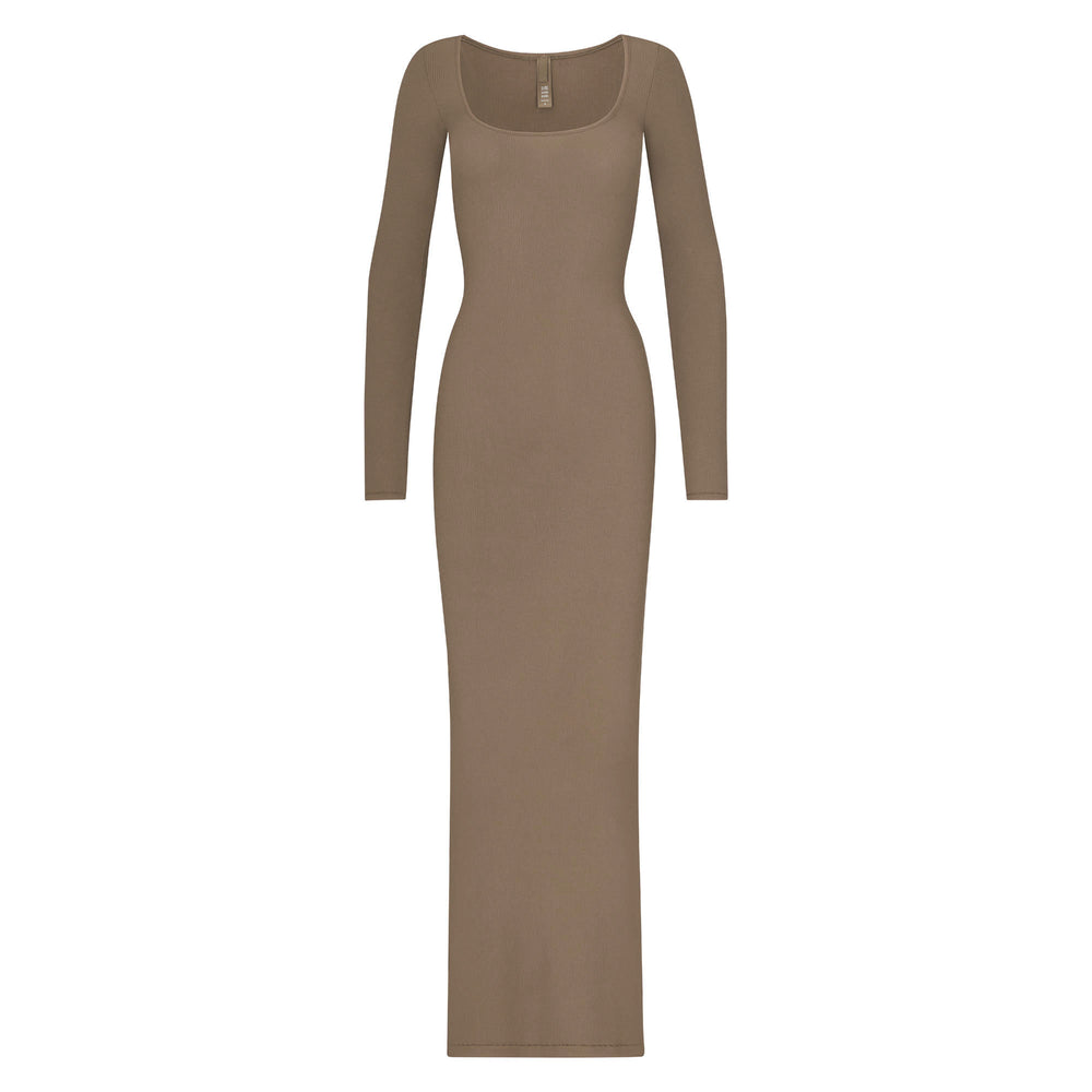 Skims SOFT LOUNGE LONG SLEEVE Dress Marhule | DNPY-45809