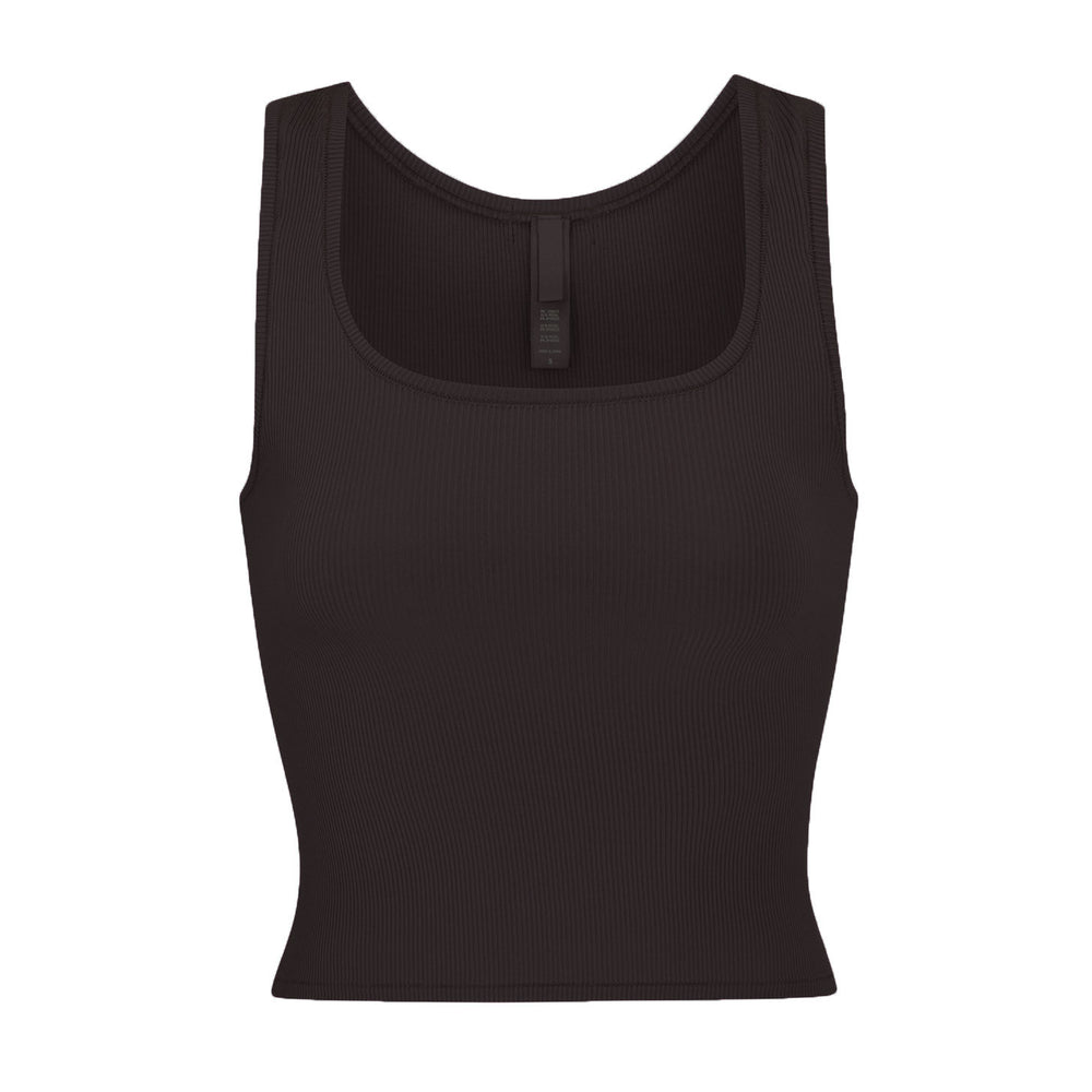 Skims SOFT LOUNGE Tank Čierne | QWDR-84623