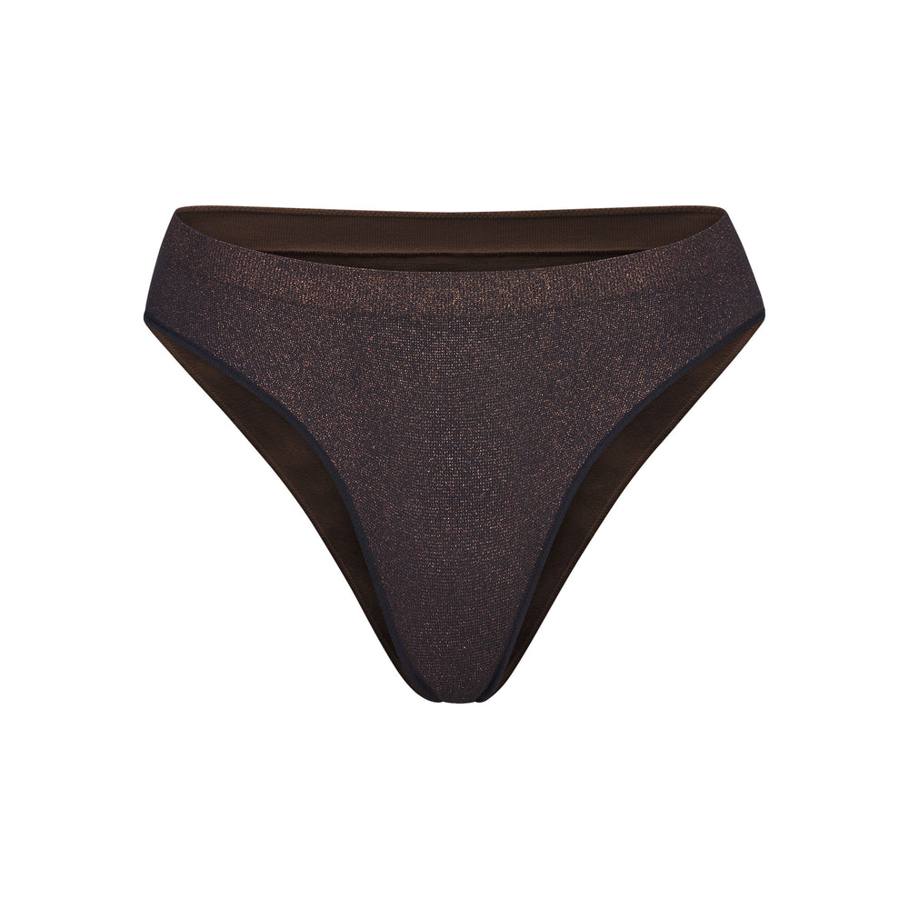 Skims SOFT SMOOTHING SHINE Bikini Čierne | FKUD-47125