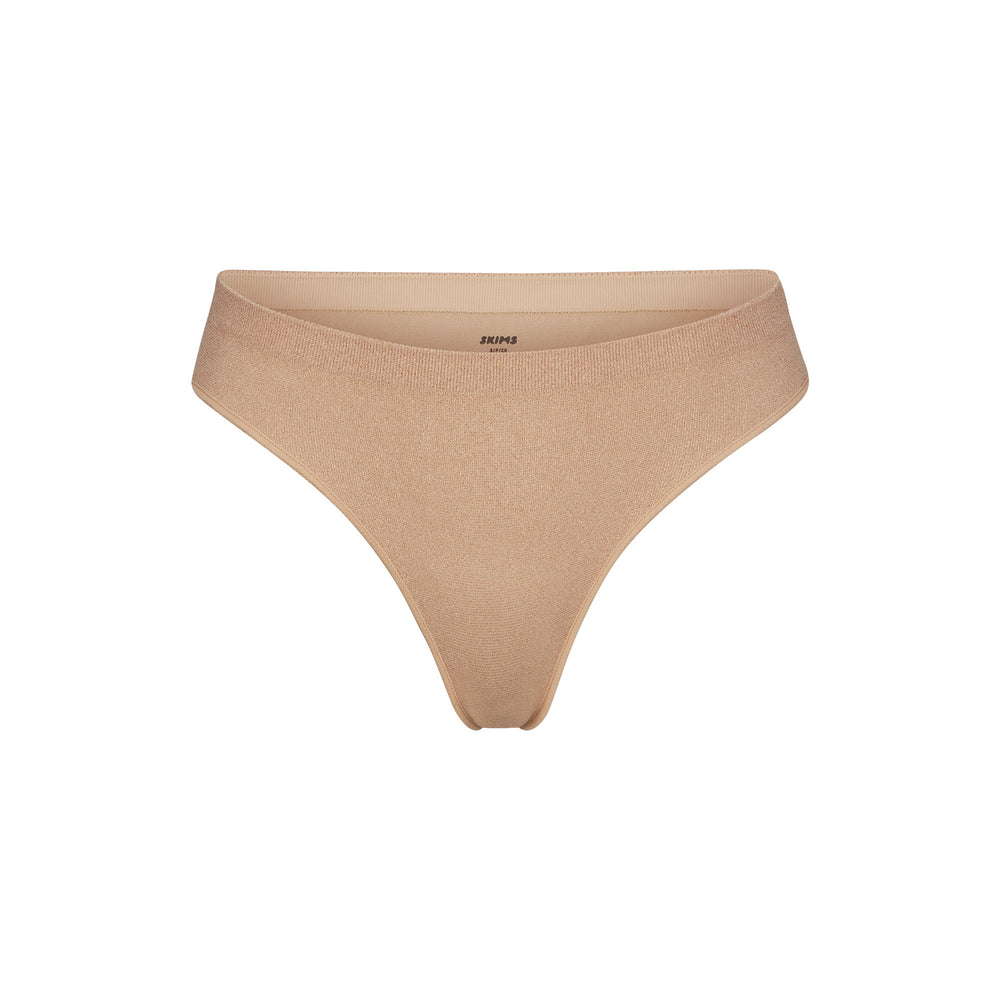 Skims SOFT SMOOTHING SHINE Thong Béžové | KFVC-37421