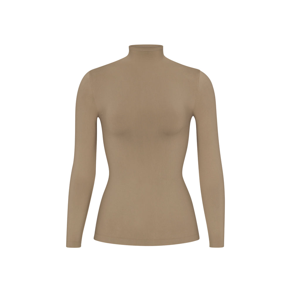 Skims SOFT SMOOTHING TURTLENECK TOP T-shirt Marhule | COPA-12856