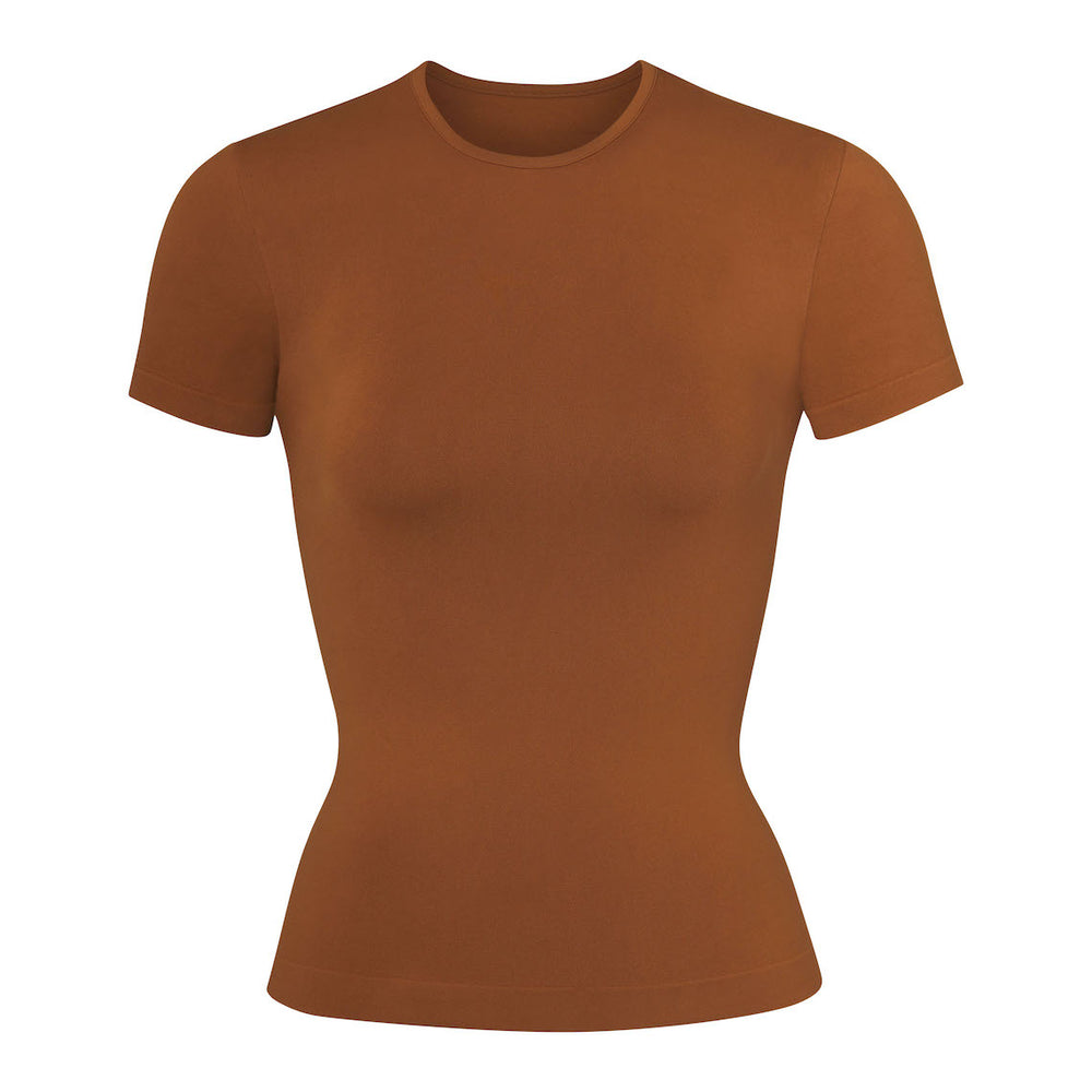 Skims SOFT SMOOTHING T-shirt Meď | VOJB-84016