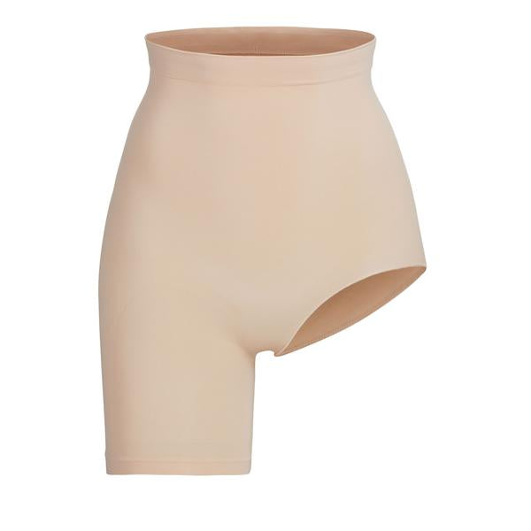 Skims SOLUTION SHORT #1 One Leg Shapewear Béžové | DFPI-08612