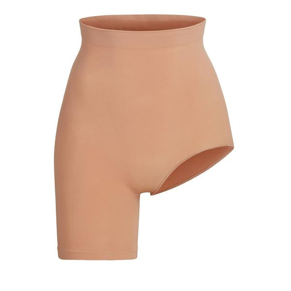 Skims SOLUTION SHORT #1 One Leg Shapewear Béžové | XJBN-18349