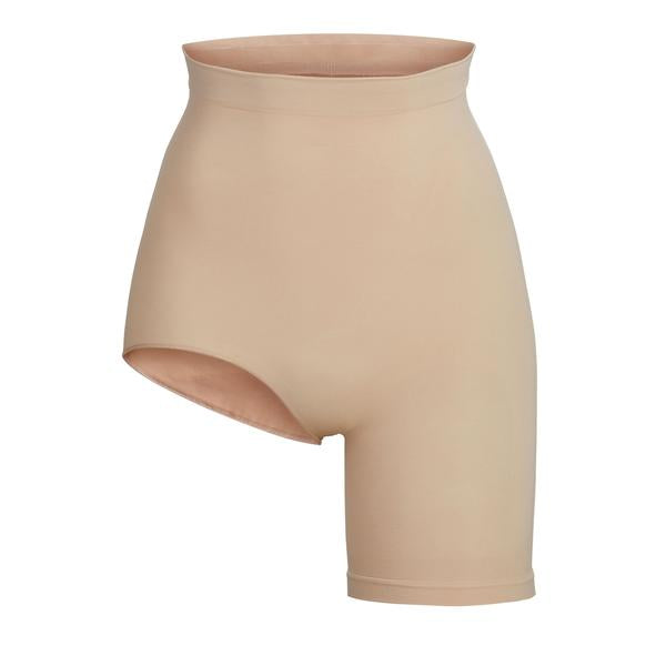 Skims SOLUTION SHORT #2 One Leg Shapewear Béžové | XIOA-94630