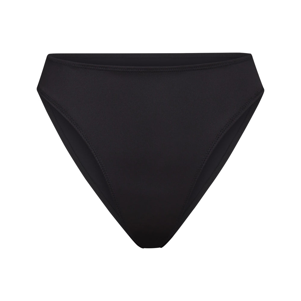 Skims STRETCH SATIN Bikini Čierne | NWOV-49730