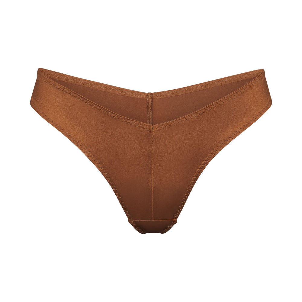 Skims STRETCH SATIN CHEEKY Tanga Marhule | APNT-38746