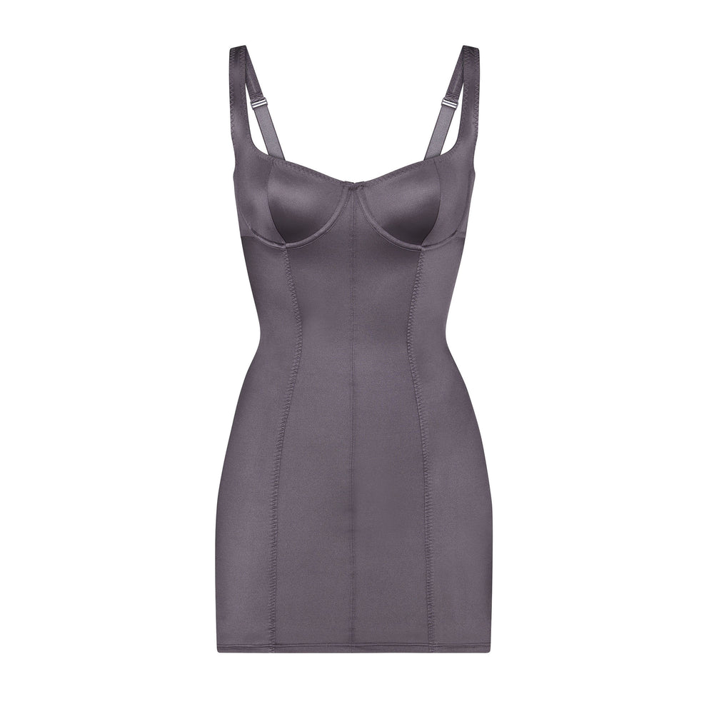 Skims STRETCH SATIN Dress Nachový | YXMO-39584