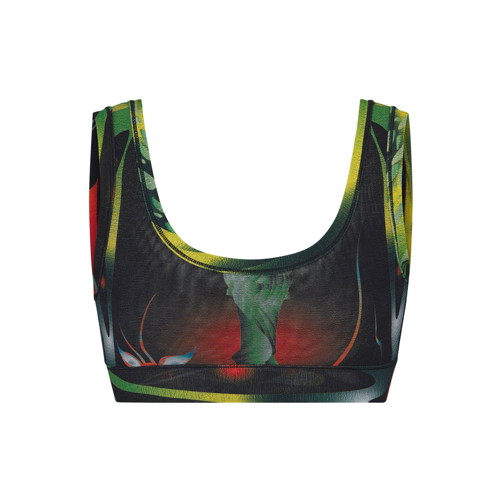 Skims SUMMER MESH SCOOP Bralette Obsidian | NYJK-18423