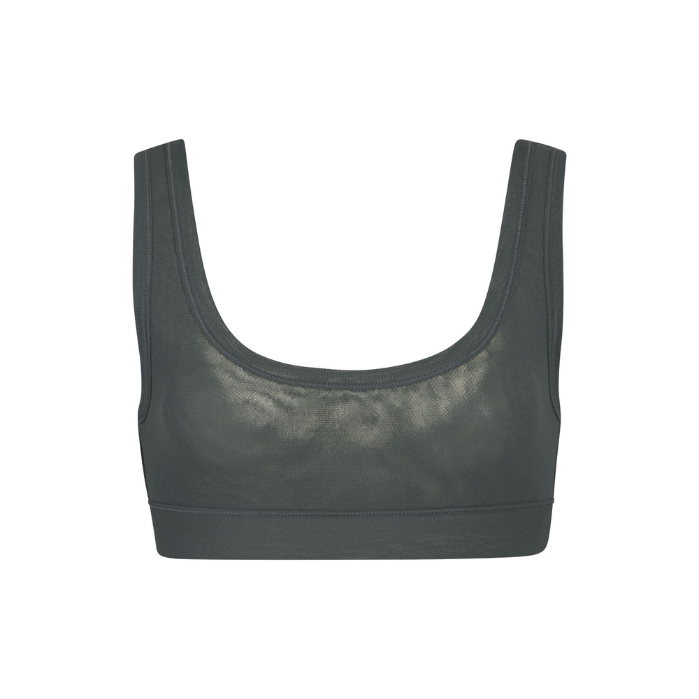 Skims SUMMER MESH SCOOP Bralette Tmavo | NTJX-01947