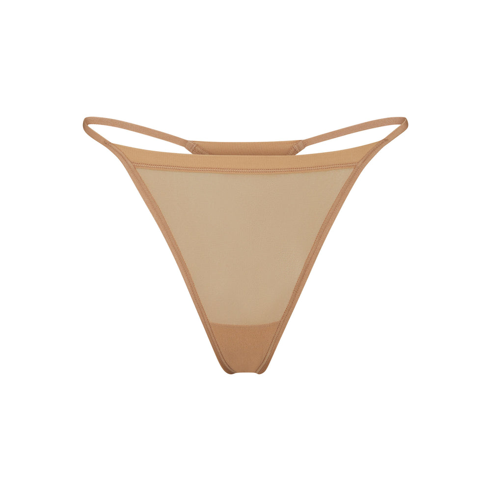 Skims SUMMER MESH STRING Thong Béžové | PHGQ-90741