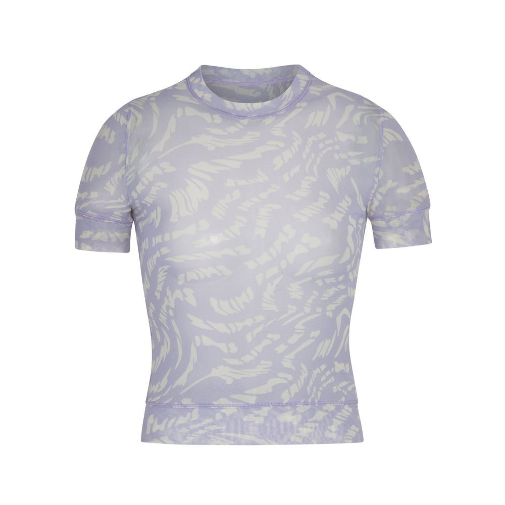 Skims SUMMER MESH T-shirt Svetlo Nachový | GELO-01478